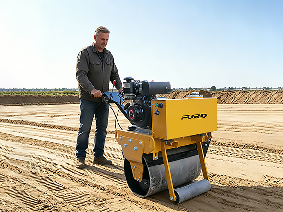 FYL-600 325kg Mini Vibratory Road Roller