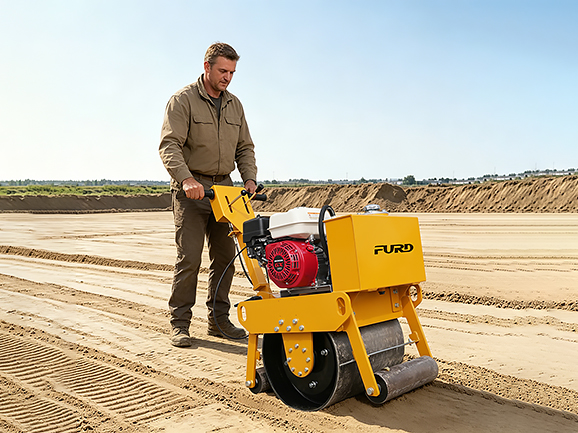 FYL-450 200kg Hand Operated Road Roller