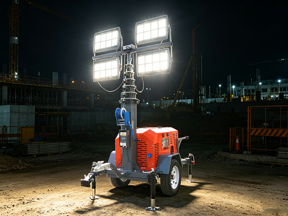 FZMTC-1000B 7M Trailer Light Towers